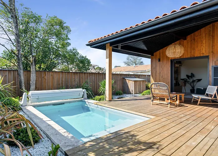 Design, Charme Avec Piscine Gujan-Mestras